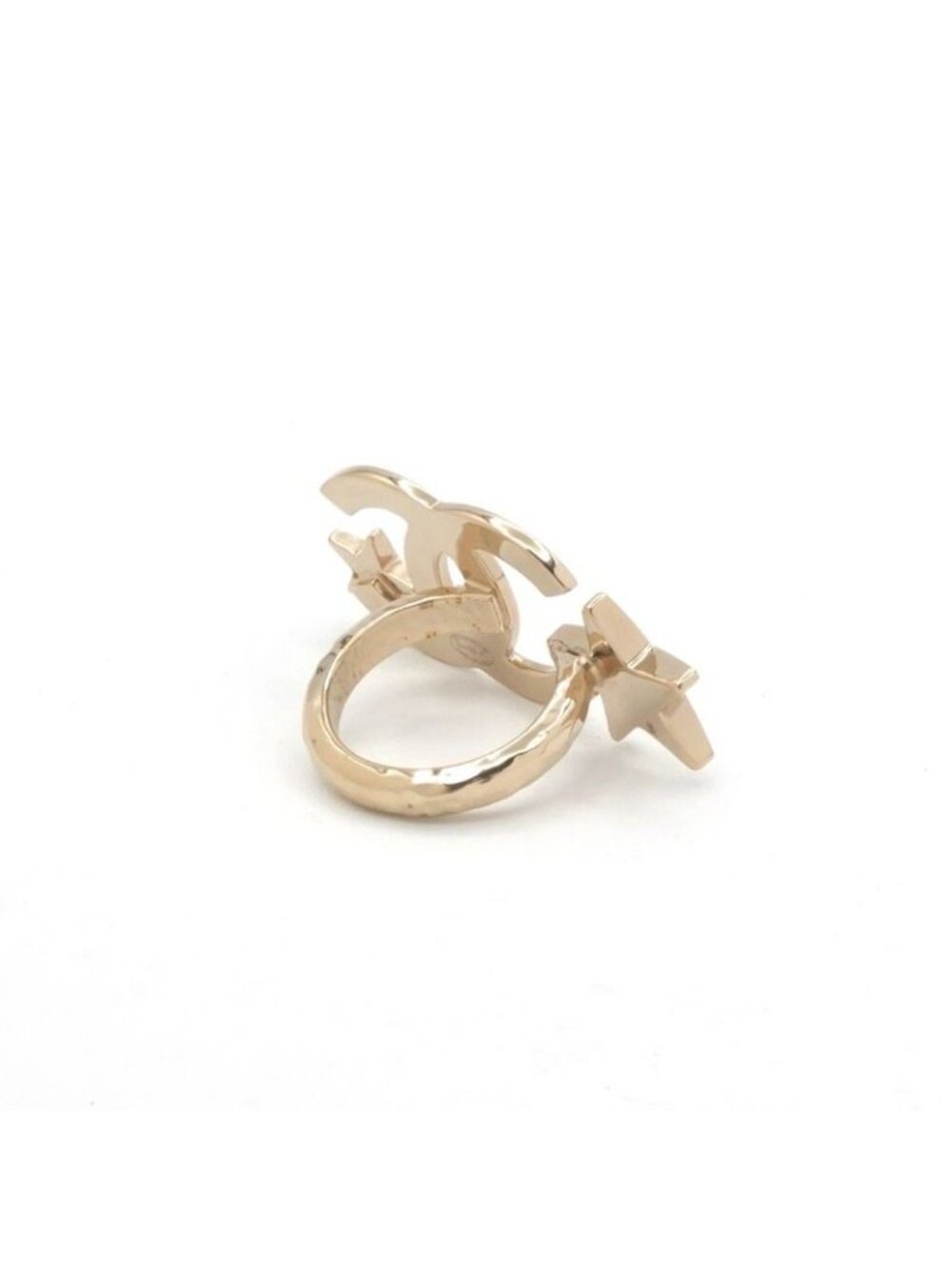 Chanel Ring Gold CC Logo Star - Picture 5 of 10